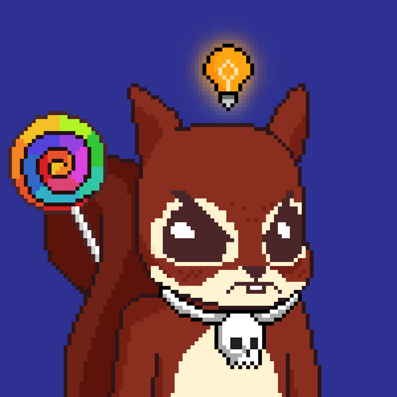 Pixel Squirrels #2485